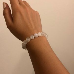 White crystal bracelet